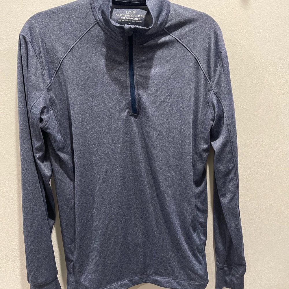 Blue Vineyard Vines Mens S athletic pullover